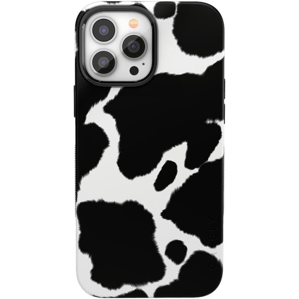 Black and White Cow Print Phone Case